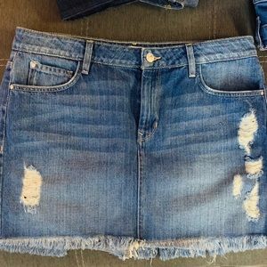 GUESS MINI DENIM SKIRT